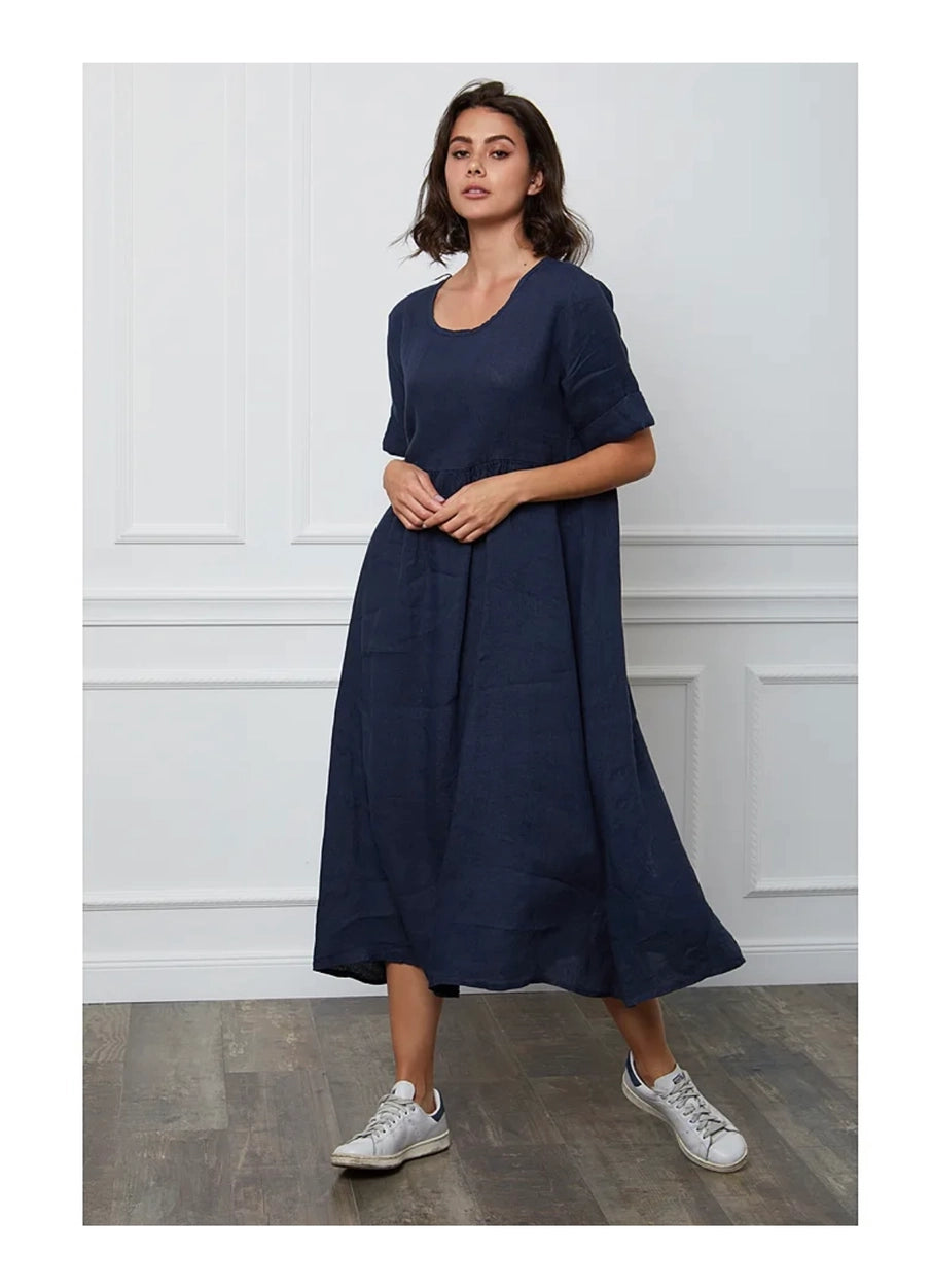 Abby Linen Dress