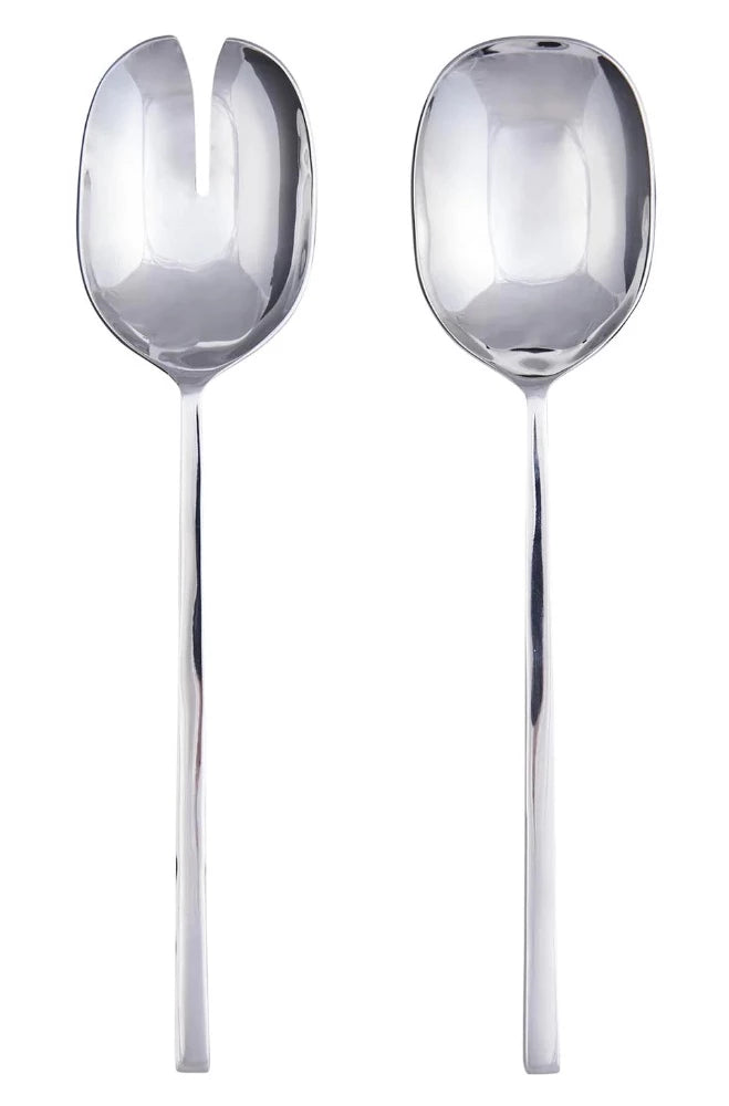 Jacob Little-Dulwich Hill-Uccello Salad Servers- Silver