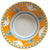 Gallina Hand-painted Bowl - Ochre