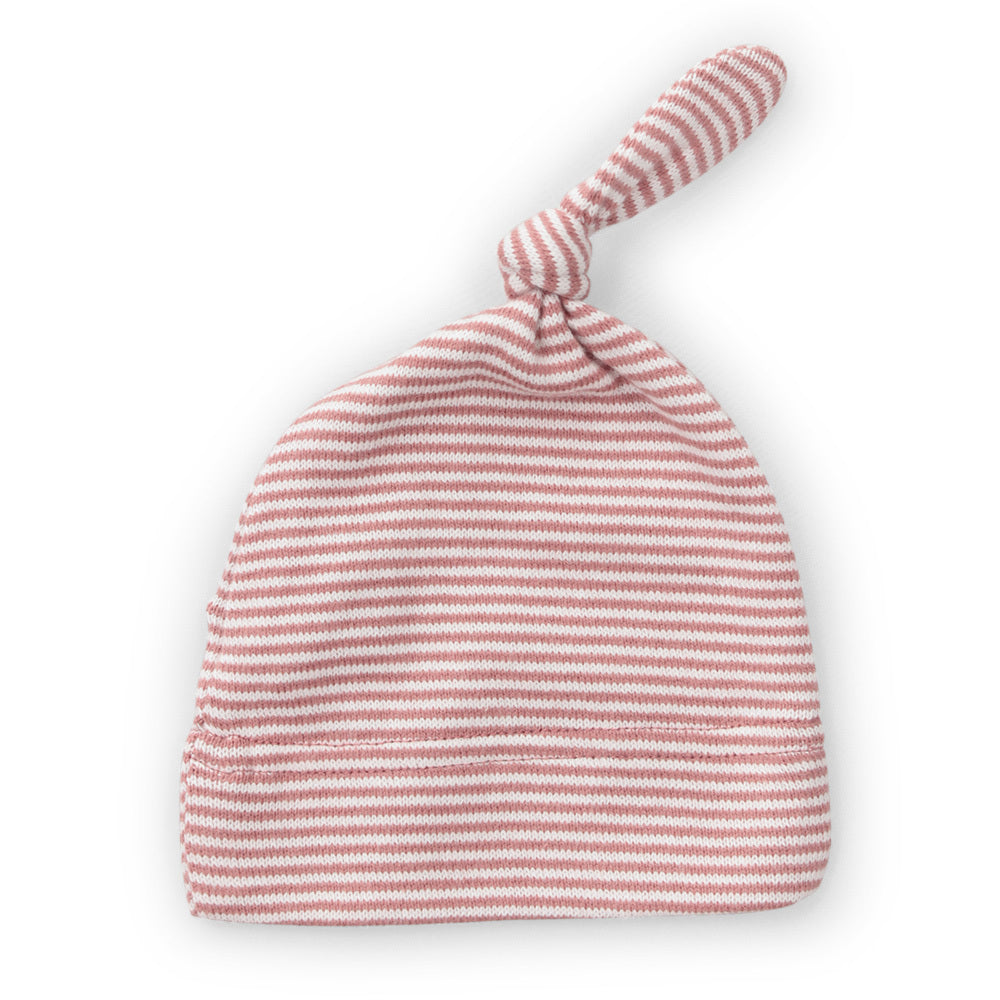 Topknot Baby Hat -Dusty