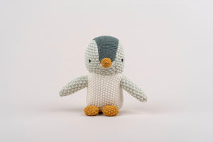 Penguin Knitted Soft Toy