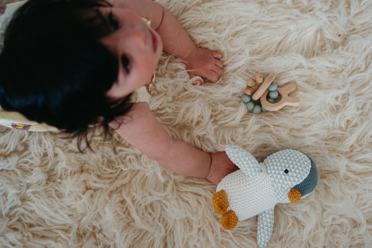 Penguin Knitted Soft Toy