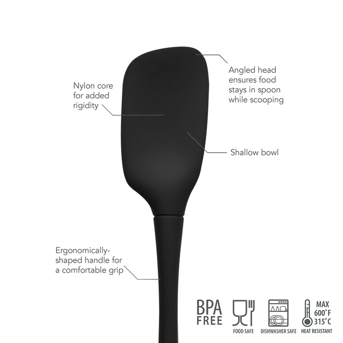 Silicon Spatula Spoon