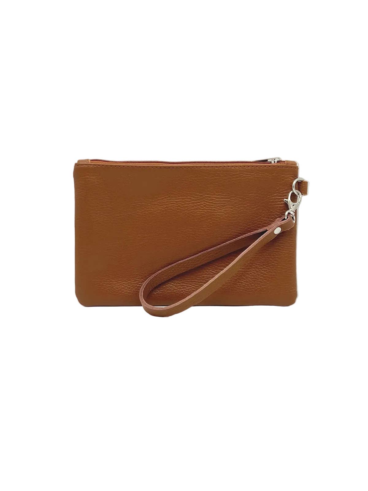 Milan Leather Wristlet