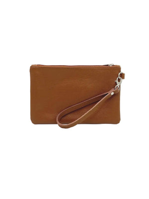 Milan Leather Wristlet