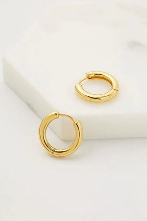 Zafino Kendall Hoop - Gold -Simple Design