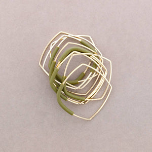 Square Rubber Bangle