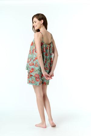 Cotton Voile Short Pajamas - Felicity