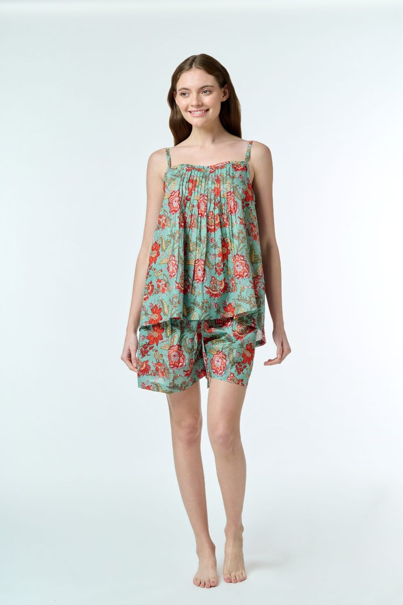 Cotton Voile Short Pajamas - Felicity