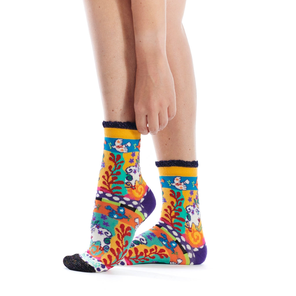 Dub & Drino Socks-Poppy