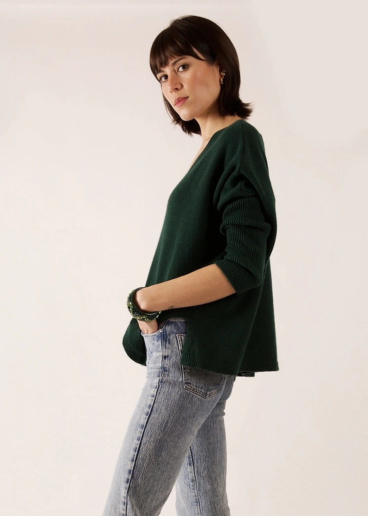 Isobel Oversized Italian Wool and Cashmere Jumper