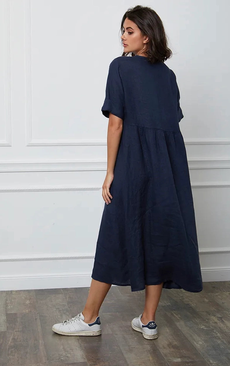 Abby Linen Dress