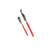 Remy Cheese Knife and Spreader Set  - Tomato Red