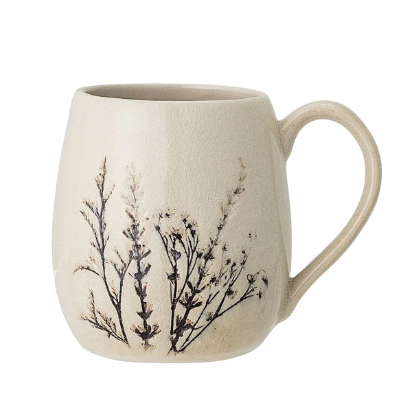 Bea mug-Cream-Ceramic