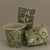 Samantha Robinson-Espresso Cups-Green-Handmade in Australia-Various Patterns