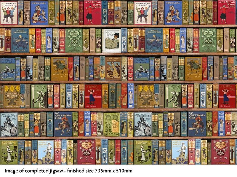 1000 Piece Puzzle - Vintage Library