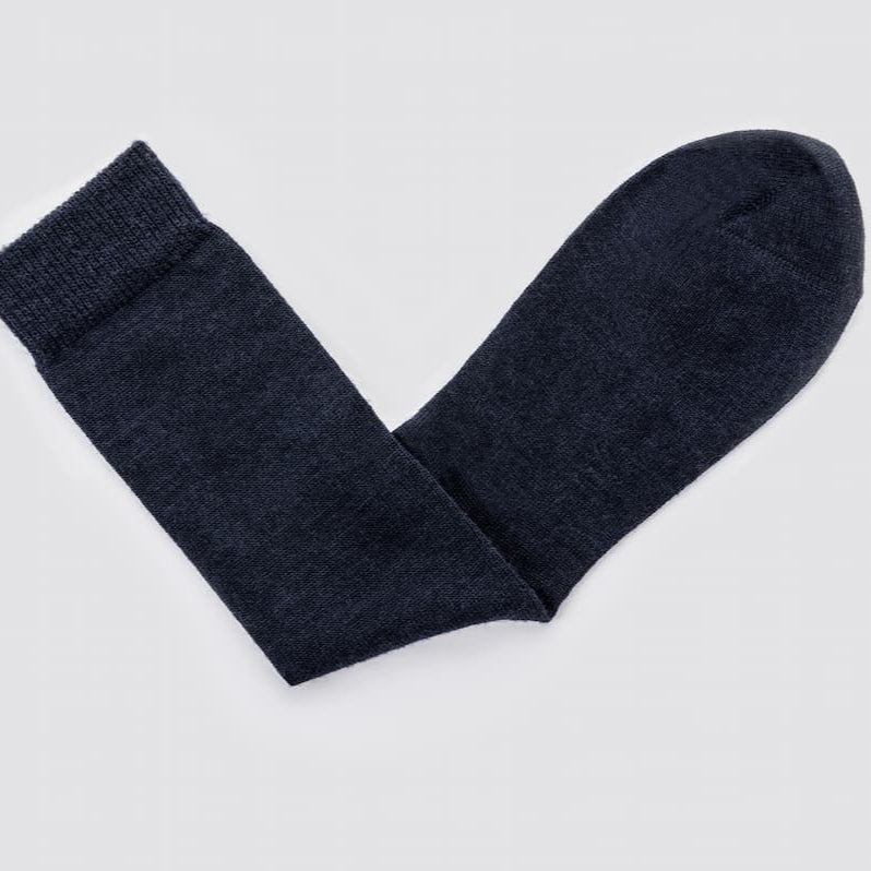 Pairs Scotland Merino Socks - Navy
