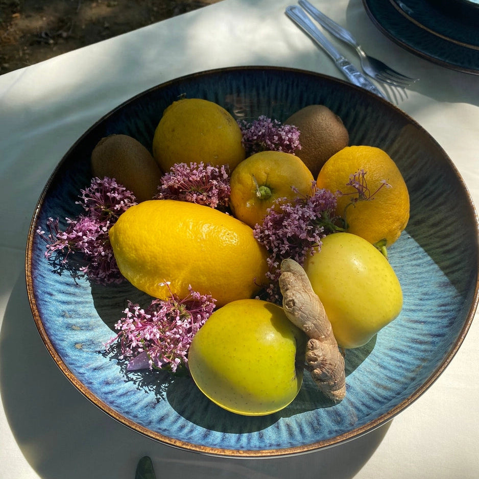 Terrea Serving Bowl-Storm