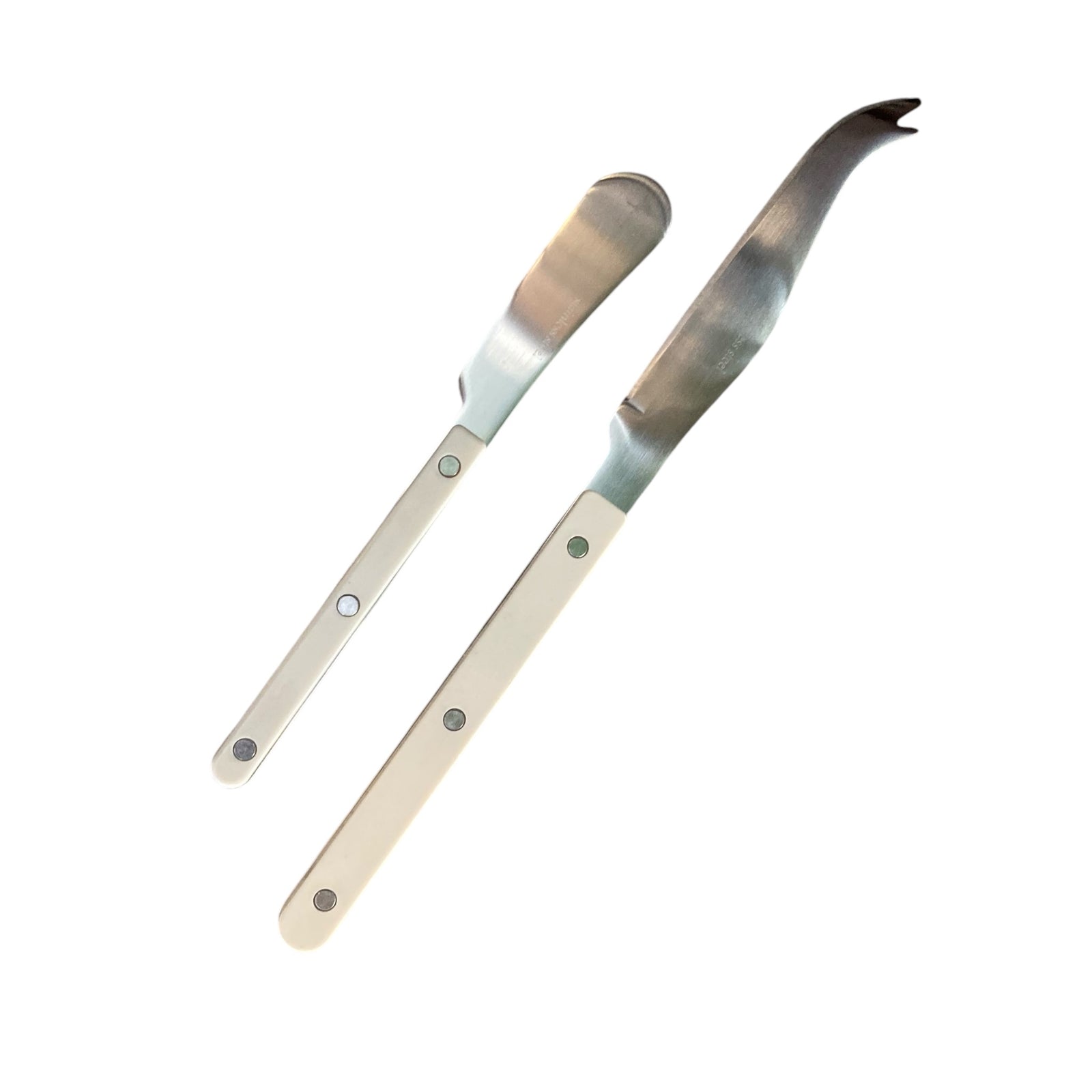 Remy Cheese Knife and Spreader Set  - Ivory