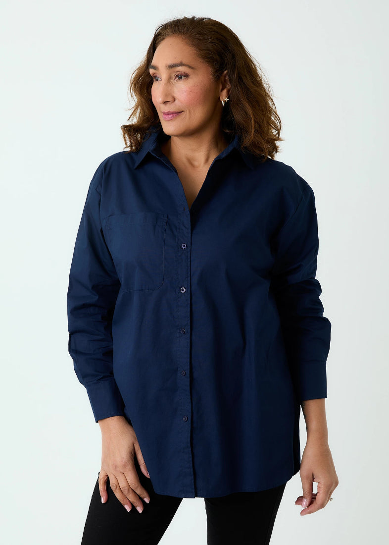 Celie Cotton Poplin Shirt