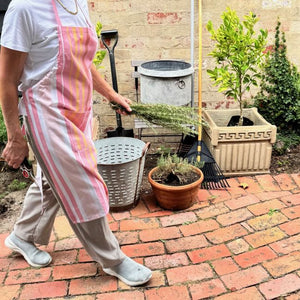 Striped Cotton Aprons