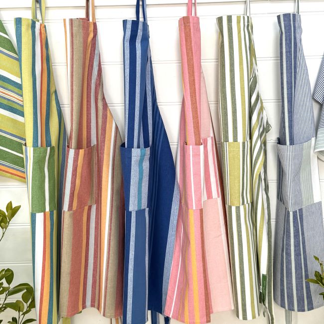 Striped Cotton Aprons