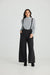 Alana palazzo trousers-Brave & True -Black-detachable braces