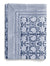 Paradise Hand Block Printed Tablecloth- Navy Blue-White-Intricate print