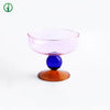 Lolly Glass Bowl - Pink