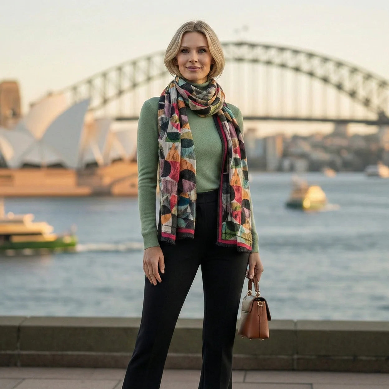 Hattie Merino Wool Scarf