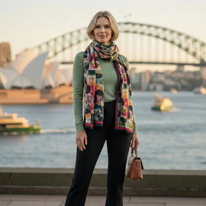 Hattie Merino Wool Scarf