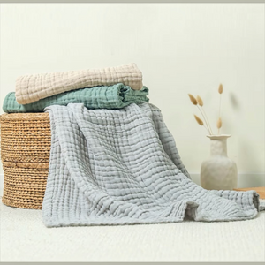 Suki Layered Muslin Cotton Blanket