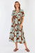 Edmonton Midi Dress - Coffee