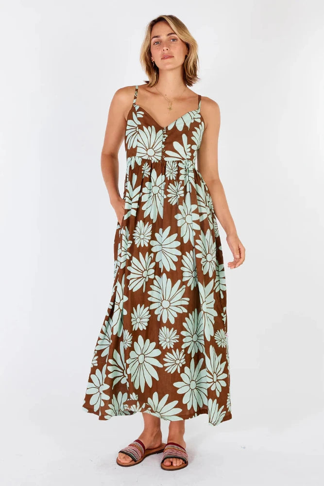 Edmonton Sundress - Coffee