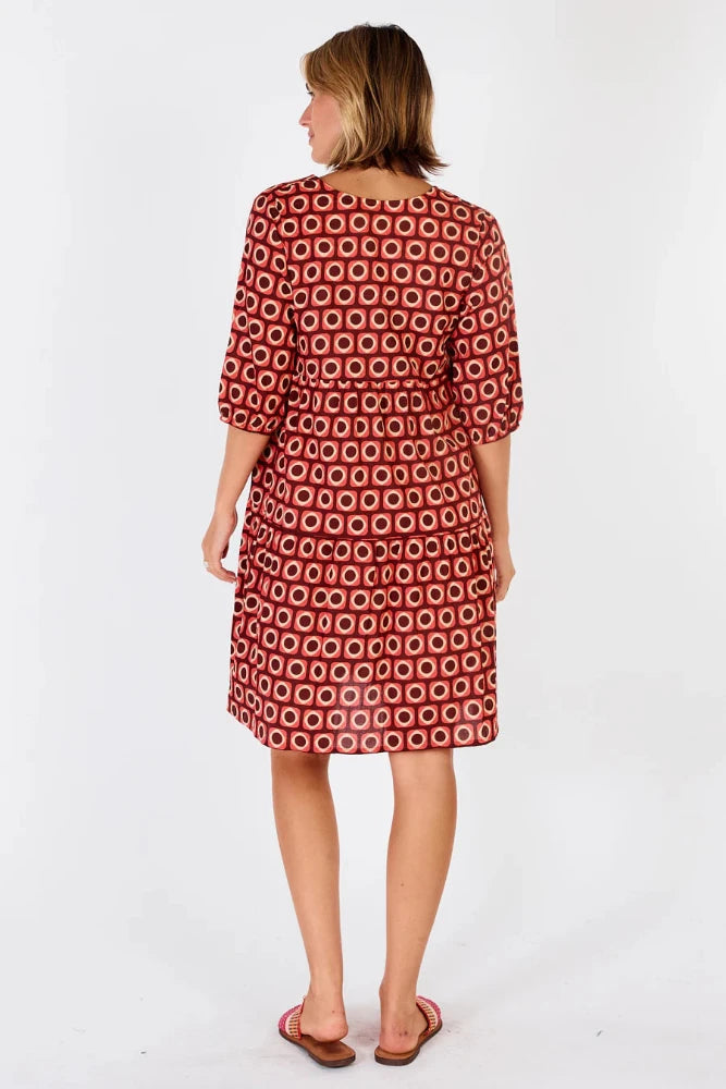 Montreal Dress - Cranberry