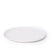 Round Serving Platter-Antique White-Ceramic-Made in Italy