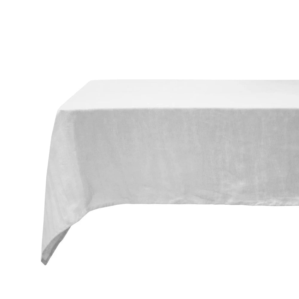 Linen Tablecloth-Silver Grey
