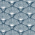 Kabuki Tablecloth-Stain resistant-Japanese Inspired navy and white design-Design Close up
