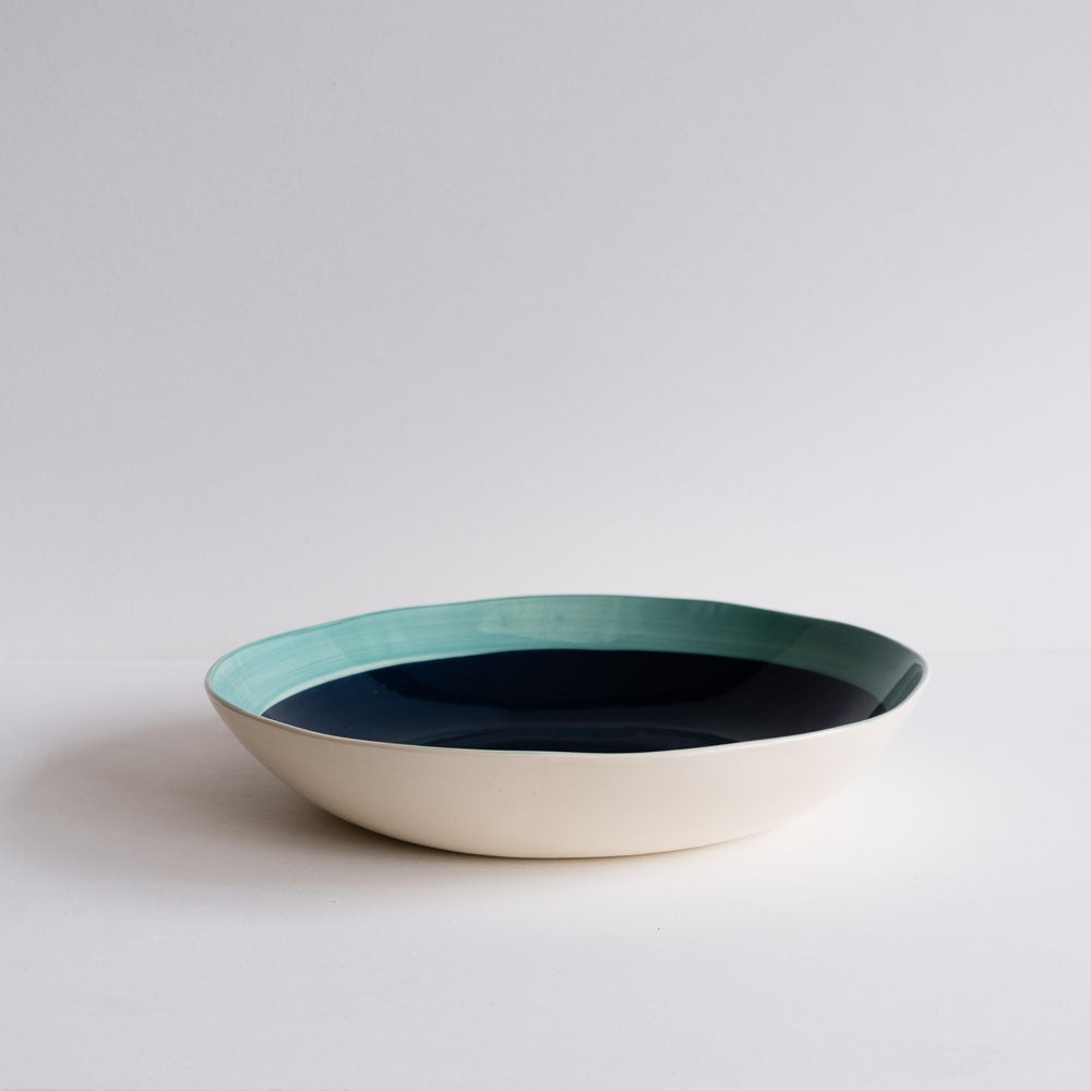 Musango Tundra Bowl-Large-Blue-Aqua-Handmade in Portugal