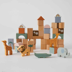 Wooden Blocks Set