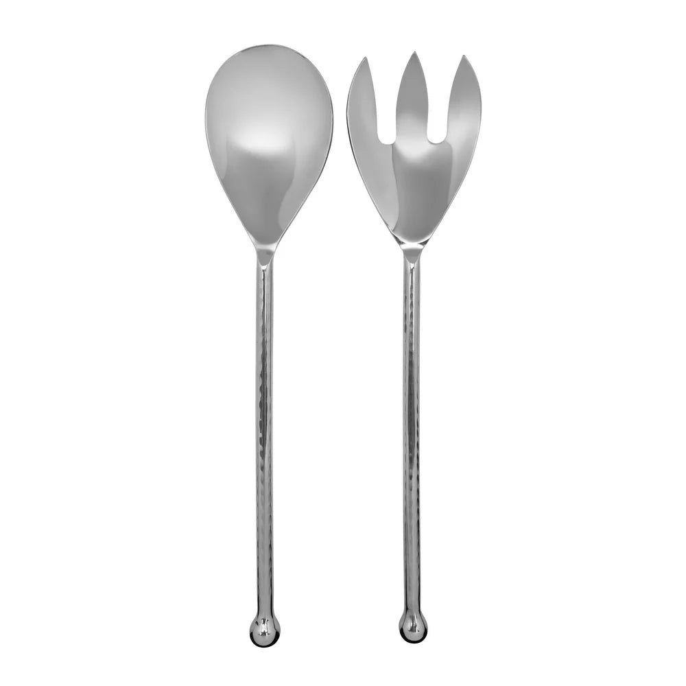 Olga Stainless Steel Salad Servers