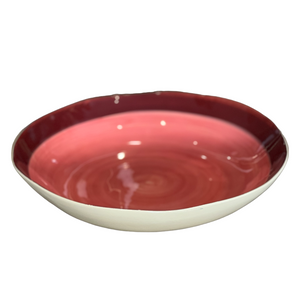 Musango Desert Bowl-Large-Pink-Burgundy-Handmade in Portugal