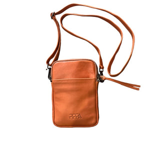 Pippa Boulevard Cross Body bag-Leather-Orange