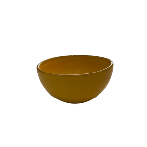 Tuscan Ceramic Bowl-Bright Yellow