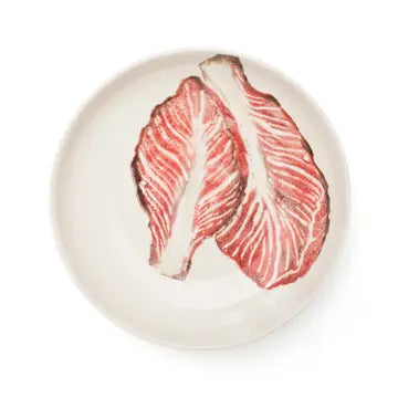 Radicchio Bowl-Handmade in Italy-Front View