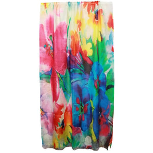 Jacob Little-Dulwich Hill-Tara Floral Linen Scarf