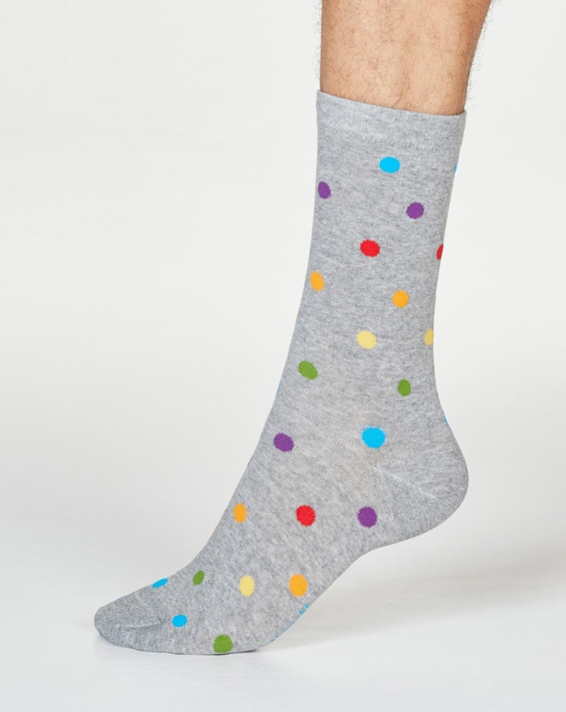Jacob Little-Dulwich Hill-Organic Cotton Rainbow Socks