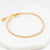 Zafino Isla Bracelet-Gold and Crystal-Tennis bracelet style