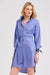 Classic Shirt Dress - Jacaranda Blue-Cotton-Included Sash