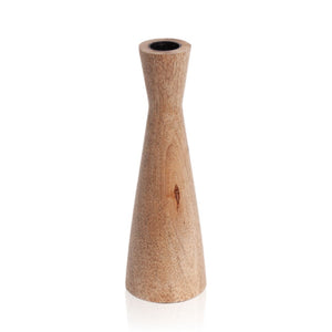 Mackay Wooden Candle holder-Mango Wood-large